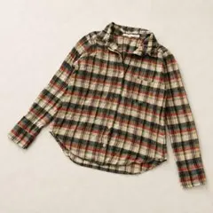 【Spick and Span】チェック柄 長袖シャツ　薄手　秋物のサムネイル
