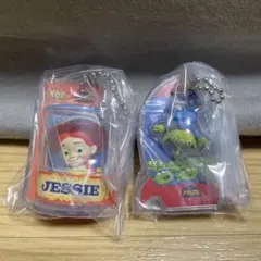 トイ・ストーリー ジェシー エイリアン キーホルダー 2個セット