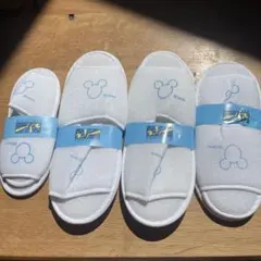 ディズニー スリッパ 4足セット
