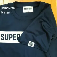 union76 ネイビー Tシャツ フロント&バックプリントMのサムネイル