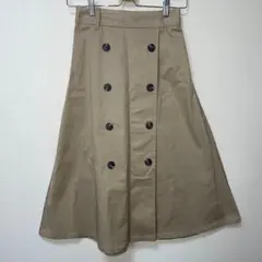 スカート ベージュ