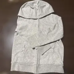 COMME CA ISM キラキラグレー パーカー 120A