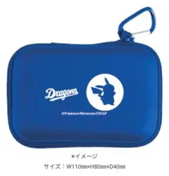 【新品未開封】中日ドラゴンズ ポケモン コラボ ガジェットケース