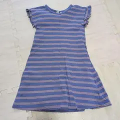 Samansa Mos2 Lagom ボーダーワンピース Sのサムネイル