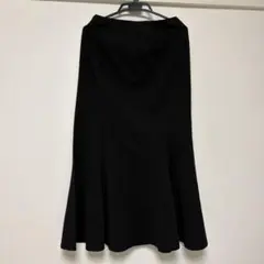 GU マーメイドロングスカート ブラック L