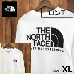 ノースフェイス [スローバック] ロンT◇ロングスリーブ◇白色/ot3163XL