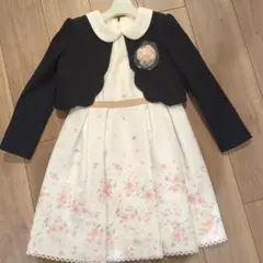 美品　プティマイン　フォーマルドレス 130cm