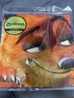 ズートピア ニック・ワイルド ミニタオル　ディズニー　ハンカチ