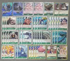 ワンピースカード　神速の拳　ジンベエ　パラレル　SR しらほし　R L 46枚