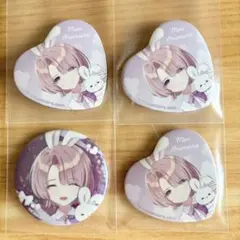 学園アイドルマスター ハート缶バッジ GiGO ポップアップ 有村麻央
