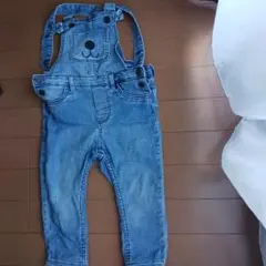 H&M デニムオーバーオール 12-18M
