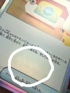 ポケパッド 30周年 30th エラーカード 写り込み m6a
