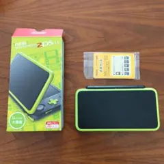 ニンテンドーnew2DS LL ブラック×ライム　本体