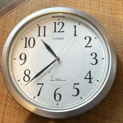 CITIZEN 電波時計 八角形 ホワイト　直径約33㌢ CITIZEN 電波時計 八角形 ホワイト 直径約33㌢ - メルカリ