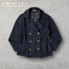 アウター スウェットジャケット ナポレオンジャケット 短丈 Y2K ネイビー