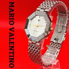 良品 MARIO VALENTINO オクタゴン レディース 新品電池 稼働品のサムネイル