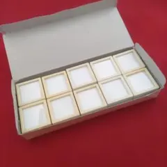 ルースケース　4 × 4 cm 白　20個セット