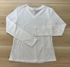 AZUL by moussy Vネック長袖Tシャツ（Sサイズ）