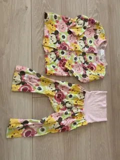 パジャマ　ベビー　80サイズ　ツムツム　ディズニー