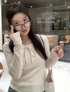 SHEINリボントップス