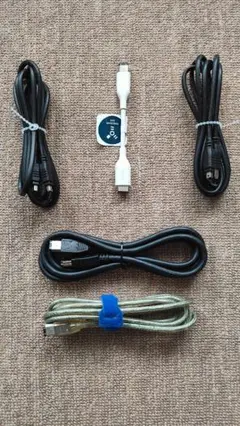 IEEE1394 FireWireケーブル:4pin-4pin他5本セット
