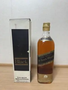 1974年以前三菱商事輸入JohnnieWalker黒ラベル760ml43度 - メルカリ