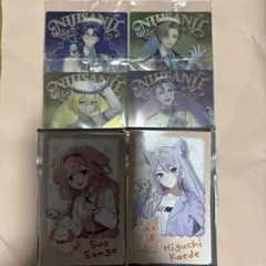 にじさんじ わんにゃんdays vol.2 チェキ風カード ウエハース　6枚