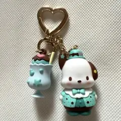 サンリオ チョコミントデザイン シークレットマスコットチャーム ポチャッコ