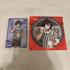 鬼滅の刃 極楽湯 クリアカード コースター 伊黒小芭内