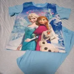 アナと雪の女王 パジャマ 120サイズ 水色