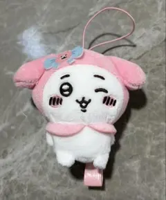 ちいかわ マイメロディ ぬいぐるみ マスコット キーホルダー