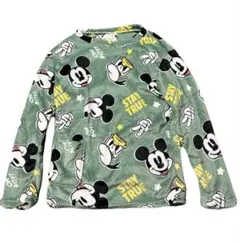 新品 Disney ミッキーマウス パジャマ 上下セット もこもこ ふわふわ