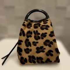レオパード ハンドバッグ