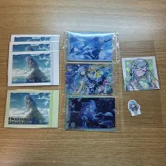 プロセカ 日野森雫 ぱしゃ ウエハ シール ポスカ アクキー 色紙 セット