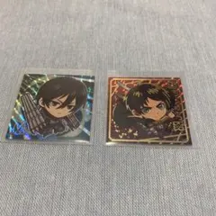 進撃の巨人 ウエハース シール エレン ミカサ