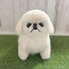 購入可能です★羊毛フェルト【ペキニーズ】犬　※他の犬種のオーダーも受付中です。のサムネイル