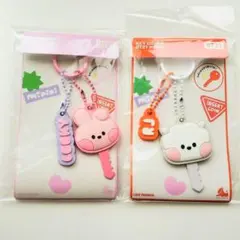 BT21 BTS minini キーカバー COOKY & RJ グク ジン