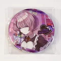 【学マス】学園アイドルマスター ホログラム 缶バッジ バレンタイン【有村麻央】