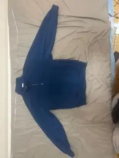 ネイビー ジップアップ トレーナー