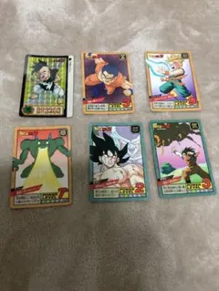 ドラゴンボールZ カードダス 1991〜92年製 キラカード 5枚セット