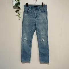 ユニクロ　ダメージジーンズ　S ハイウエスト
