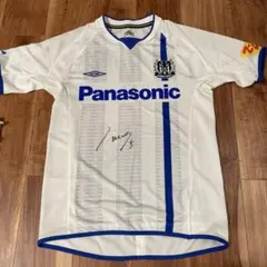 【24時間以内/匿名配送】ガンバ大阪 宮本恒靖 サイン入ユニフォーム 証明書付き ガンバ大阪☆宮本恒靖☆サイン入りユニフォーム☆2003-2004年モデル