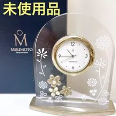 【未使用品・未稼働】 MIKIMOTO（ミキモト）置時計 置時計 花柄