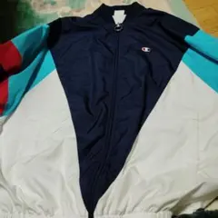 Champion カラーブロック ナイロンジャケット Women's M