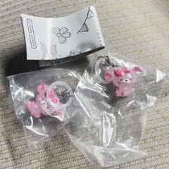 匿名配送 サンリオ ゆるっとめじるしアクセサリー ぼんぼんりぼん ２個セット