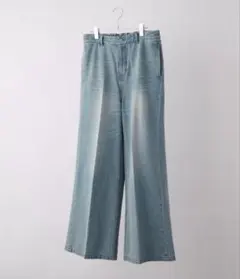 CLEL Vintage Design Flare Denim Pants