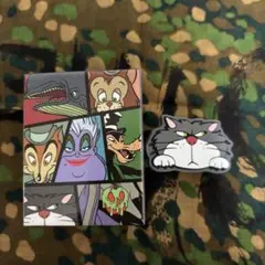 ディズニー　ラバーマスコット付きクリップ　ルシファー