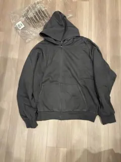 YZY GAP ZIP UP HOODIE darkgry ジップ　パーカー