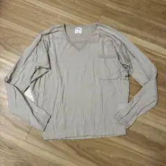 美品＊ヒューマンウーマン＊薄手Vネックニット♪