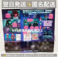 銀河特急ミルキー☆サブウェイ アニメディア　11月号　切抜き　2枚